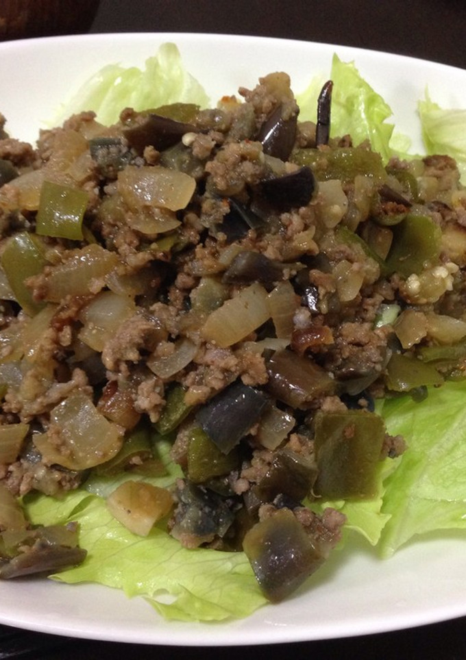 簡単節約☆たっぷり夏野菜と合挽き肉の丼-レシピのメイン写真