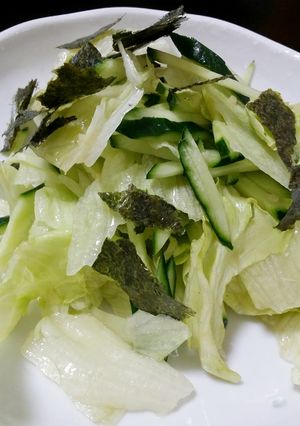レタスもりもり！焼肉屋のチョレギサラダ-レシピのメイン写真