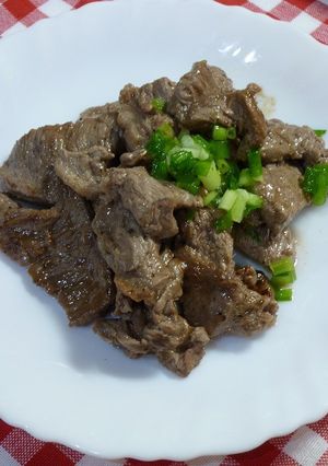 減塩！塩レモンわさび焼肉♪-レシピのメイン写真