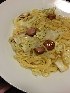残り物 パスタ ペペロンチーノ風-レシピのメイン写真
