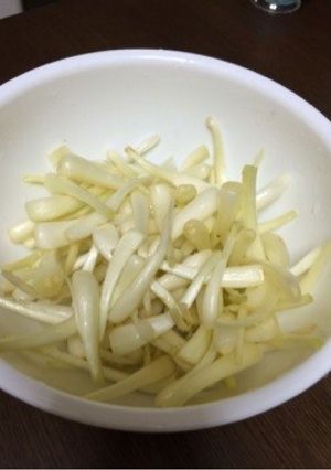 島らっきょう、甘皮向き✨-レシピのメイン写真