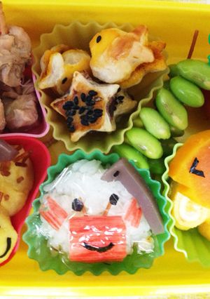 キャラ弁☆水族館の仲間たち-レシピのメイン写真