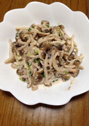 レンジで簡単！シメジのたらこサラダ-レシピのメイン写真