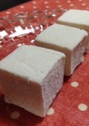 メイプルギモーヴ（卵白不使用マシュマロ）-レシピのメイン写真
