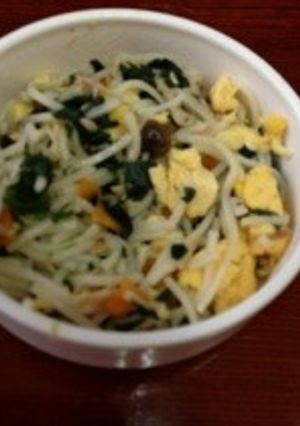 離乳食♡冷麦チャンプルー-レシピのメイン写真