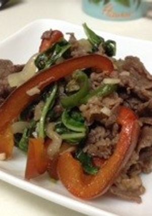 牛肉のバジル炒め-レシピのメイン写真
