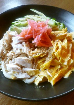 ごまダレ冷やしうどん♪-レシピのメイン写真