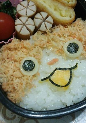 妖怪ウォッチ☆簡単キャラ弁♡じばにゃん-レシピのメイン写真