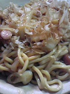 チーズとおかかの焼きうどん-レシピのメイン写真