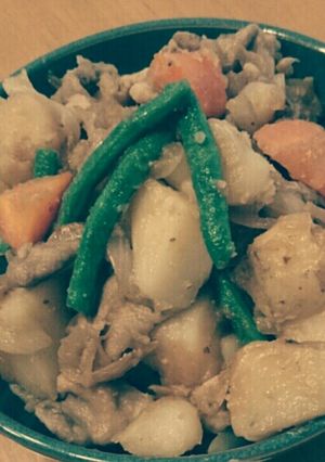 黄金比率!懐かしい給食味の肉じゃが!-レシピのメイン写真