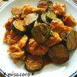 m鶏と茄子の和風ケチャップ炒め