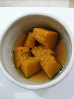 レンジで簡単!カボチャの煮付け-レシピのメイン写真