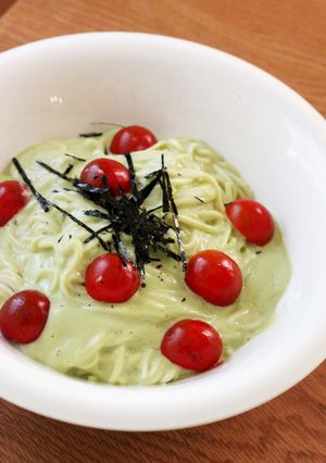 【TV放送】アボカド豆乳そうめん-レシピのメイン写真