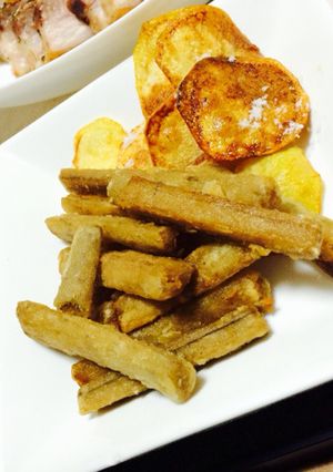 ゴボウの唐揚げ-レシピのメイン写真