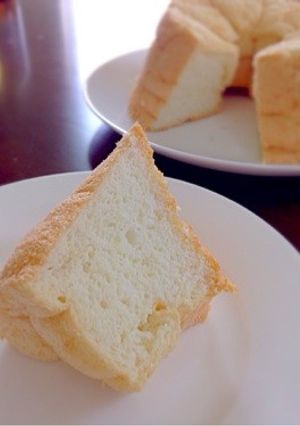 エンジェルフードケーキ-レシピのメイン写真