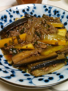 麻婆茄子&ズッキーニ-レシピのメイン写真