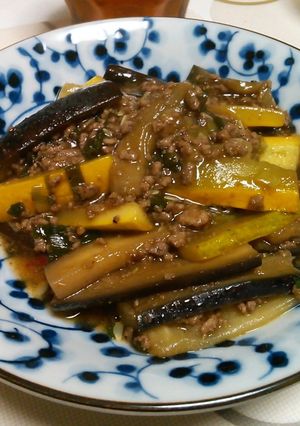 麻婆茄子＆ズッキーニ-レシピのメイン写真
