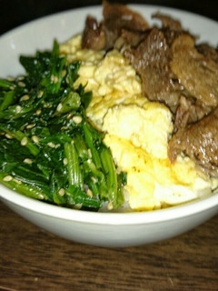 ランチに簡単3色丼-レシピのメイン写真