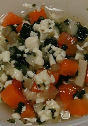炒り豆腐風野菜の煮物★離乳食後期～-レシピのメイン写真
