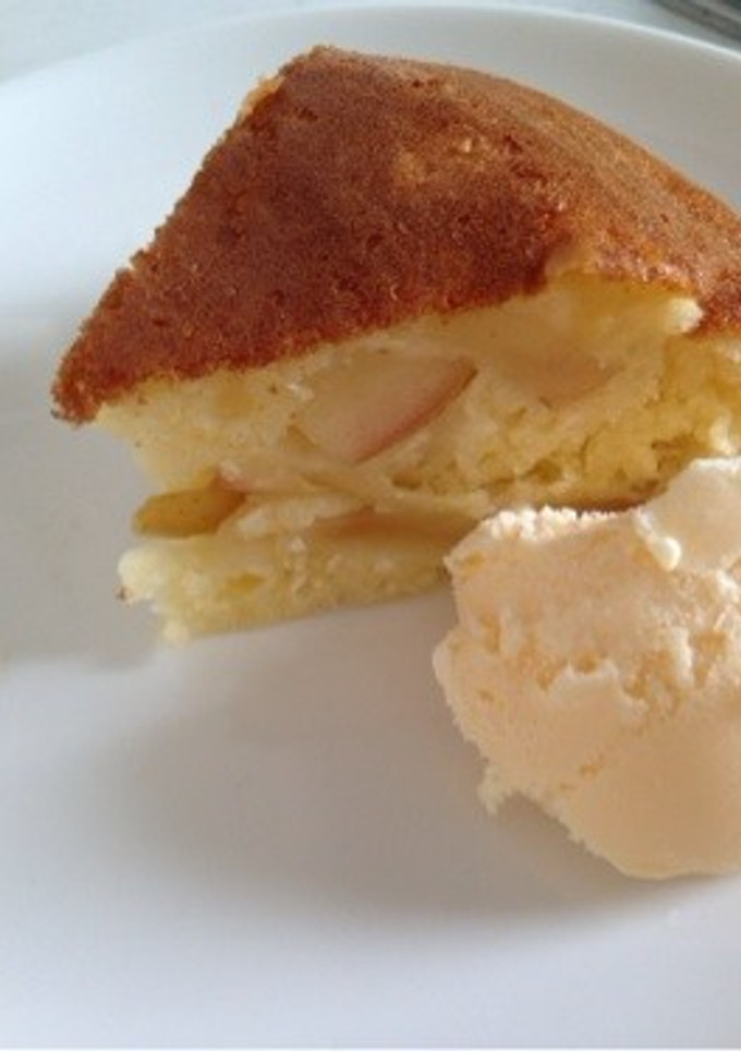 簡単 ずぼら りんごケーキ-レシピのメイン写真
