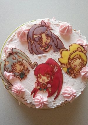 デコチョコ　ハピネスチャージプリキュア-レシピのメイン写真