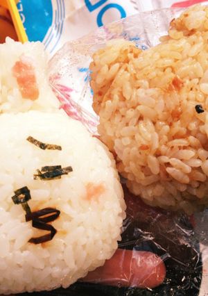 LINE弁当 コニーちゃん＆ブラウンさん-レシピのメイン写真
