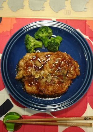 簡単節約！鳥むね肉のてりてりハニー焼き-レシピのメイン写真