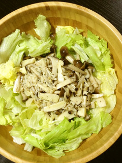 きのこのホットサラダ-レシピのメイン写真