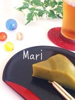 簡単なのに本格派✨レンジで✨抹茶ういろう-レシピのメイン写真
