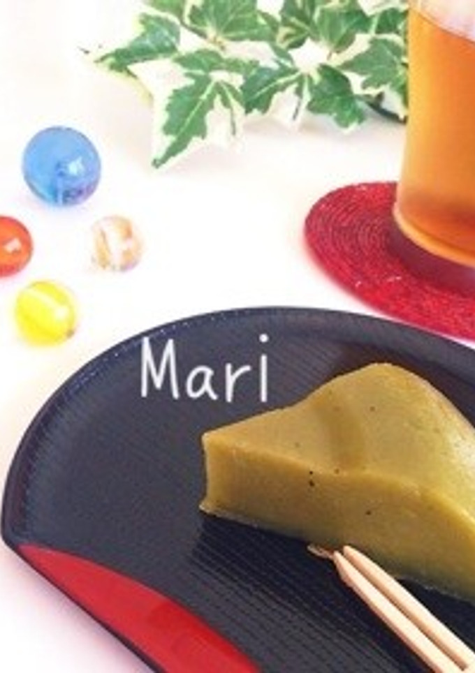 簡単なのに本格派✨レンジで✨抹茶ういろう-レシピのメイン写真