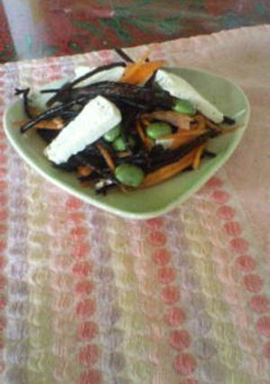 長ひじきと枝豆で鉄っつ★GO-レシピのメイン写真