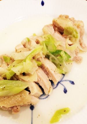 鶏もも肉のネギ蒸し-レシピのメイン写真