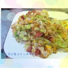 簡単！生姜風味のさっぱりチャーハン-レシピのメイン写真