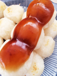 簡単☆ご飯でみたらし団子-レシピのメイン写真