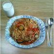 簡単なのにうまっ♪なすトマトパスタ