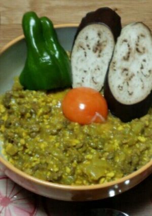 夏にオススメ☆大人向けのキーマカレー-レシピのメイン写真