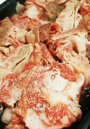 焼きしゃぶ＊ホットプレート、フライパンで-レシピのメイン写真