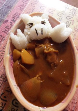 キャラ⁈ 豚カレー-レシピのメイン写真