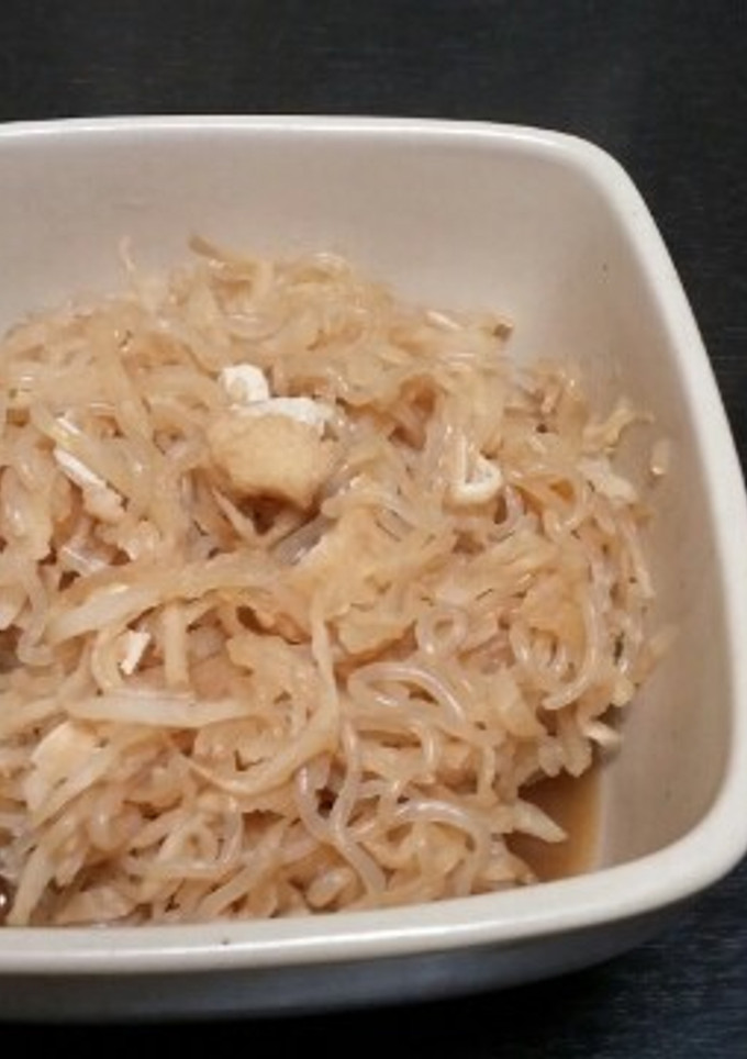 切り干し大根と油揚げと白滝の煮物-レシピのメイン写真