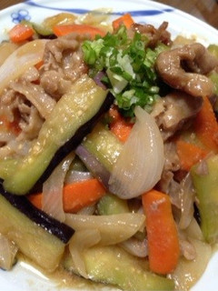 豚バラ&あるもん野菜のかんたん味噌煮♡-レシピのメイン写真
