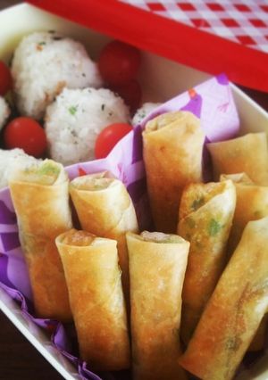 野菜嫌いの子でも食べちゃう海老春巻-レシピのメイン写真