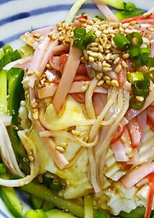 お豆腐♪中華風タレで☆-レシピのメイン写真
