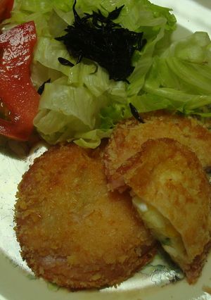 ハムサンドポテトフライ-レシピのメイン写真