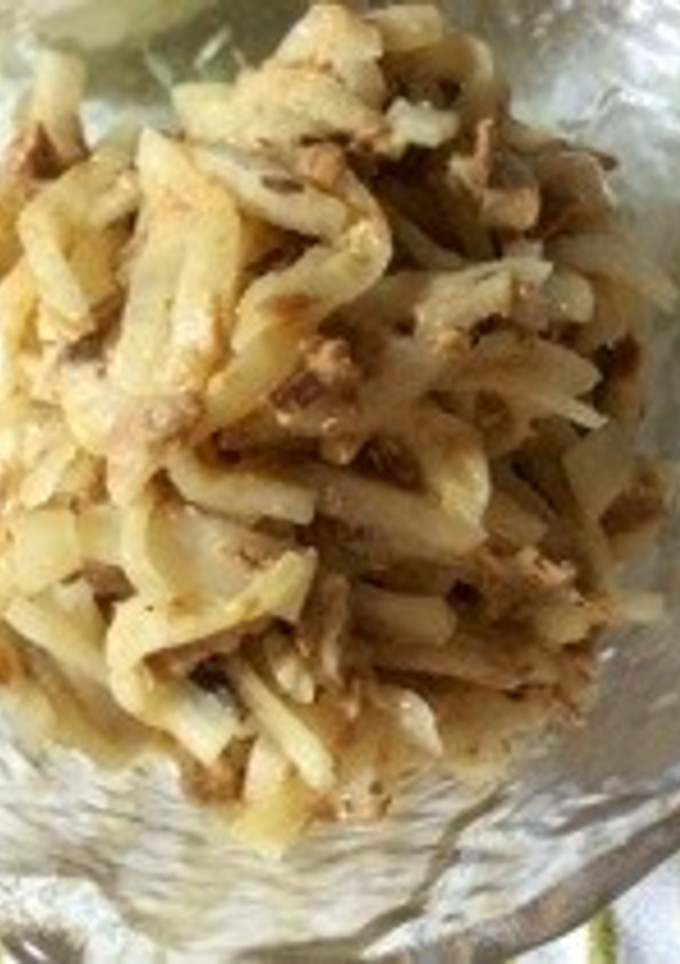 懐かし〜！大根とマグロフレークのサラダ-レシピのメイン写真