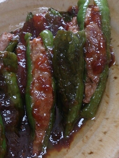 万能だれで万願寺唐辛子の肉詰め-レシピのメイン写真
