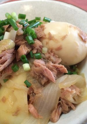 じゃがいもと玉ねぎの甘めの煮物-レシピのメイン写真