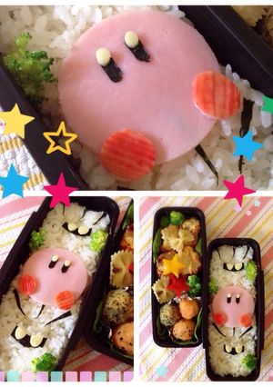 カービイとメタナイトのラクラク弁当☆-レシピのメイン写真