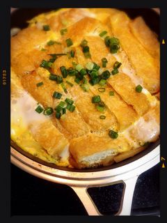 【15分で完成♪】揚げのカツとじ風-レシピのメイン写真