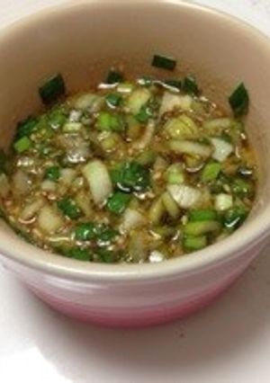 簡単調味料で☆香味ダレ☆-レシピのメイン写真