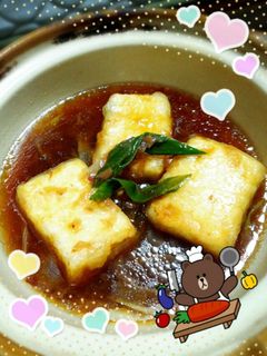 あんかけ♡揚げ出し豆腐♡-レシピのメイン写真